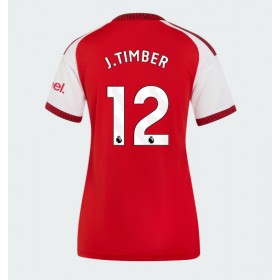 Arsenal Jurrien Timber #12 Hjemme skjorte til dame 2026-27 Kortermet